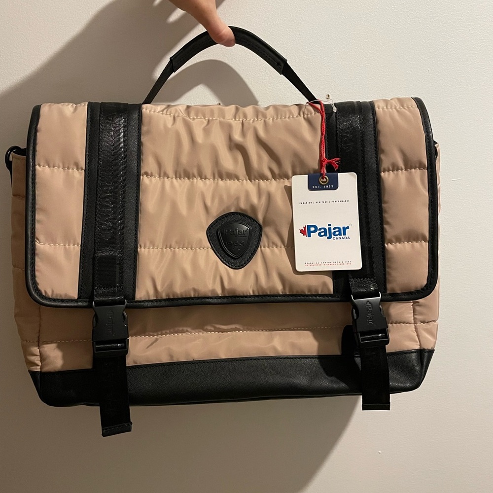 Pajar Quilted Messenger Bag